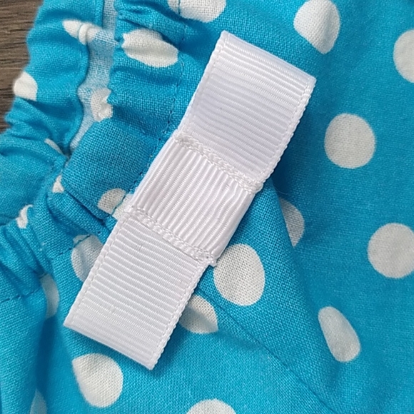 Handmade Polka Dot Baby Dress - Picture 5 of 7